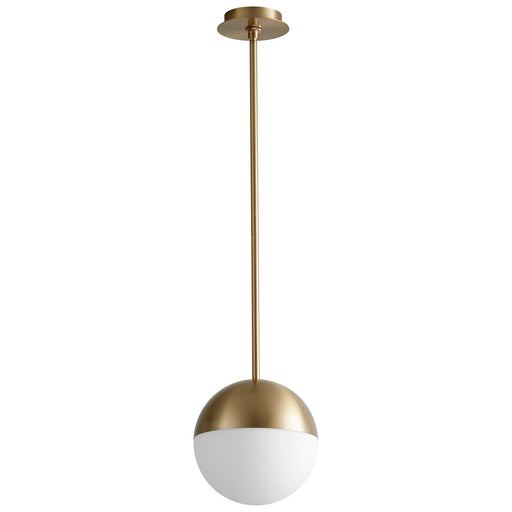 Quorum Home Oxygen - 3-6902-40 - LED Pendant - Aged Brass