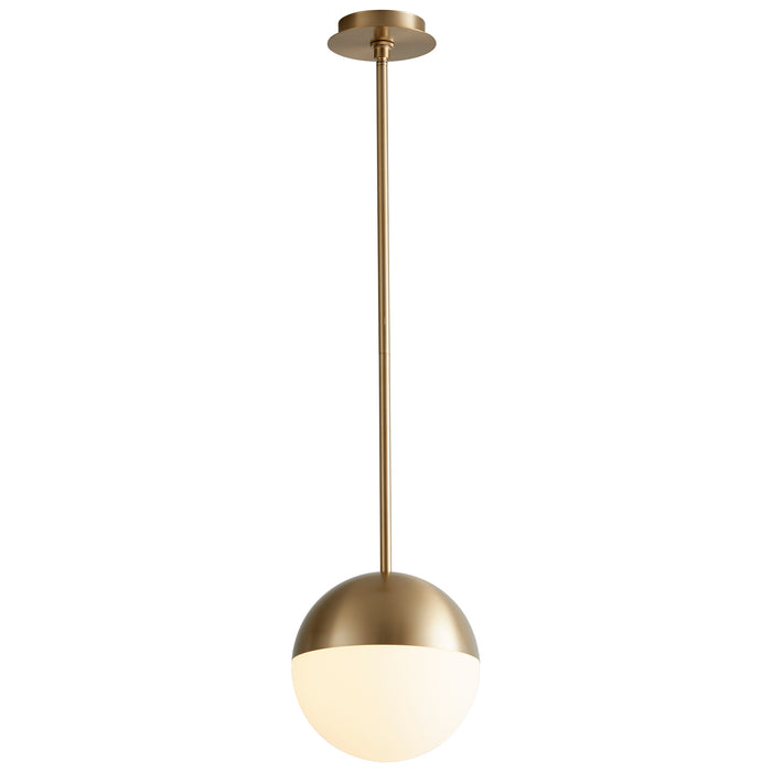 Quorum Home Oxygen - 3-6902-40 - LED Pendant - Aged Brass