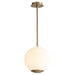 Quorum Home Oxygen - 3-691-40 - LED Pendant - Aged Brass