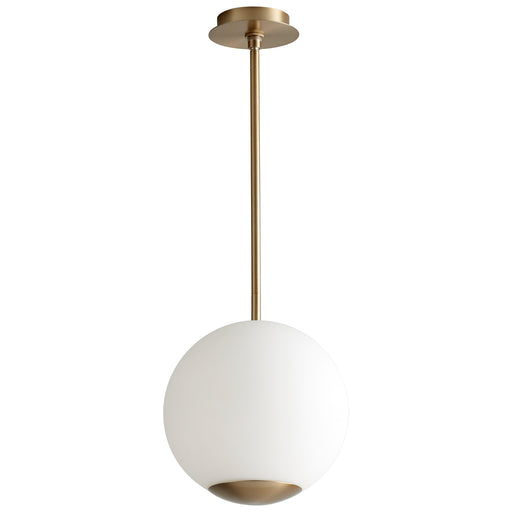 Quorum Home Oxygen - 3-691-40 - LED Pendant - Aged Brass