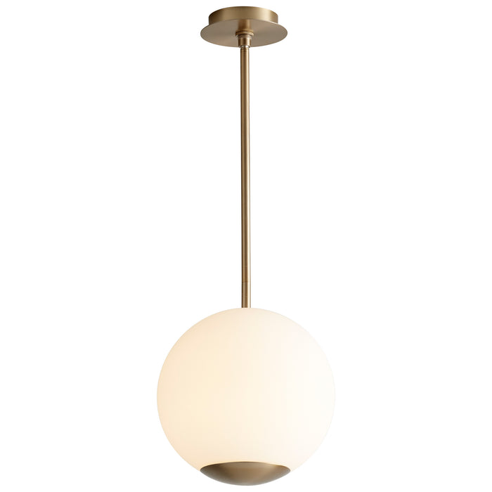 Quorum Home Oxygen - 3-691-40 - LED Pendant - Aged Brass