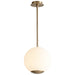 Quorum Home Oxygen - 3-691-40 - LED Pendant - Aged Brass