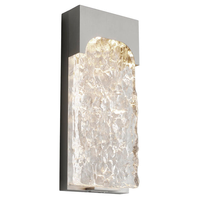 Quorum Home Oxygen - 3-725-24 - LED Outdoor Wall Sconce - Satin Nickel