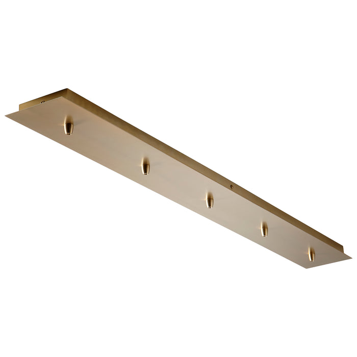 Quorum Home Oxygen - 3-8-7540 - Canopy - Aged Brass