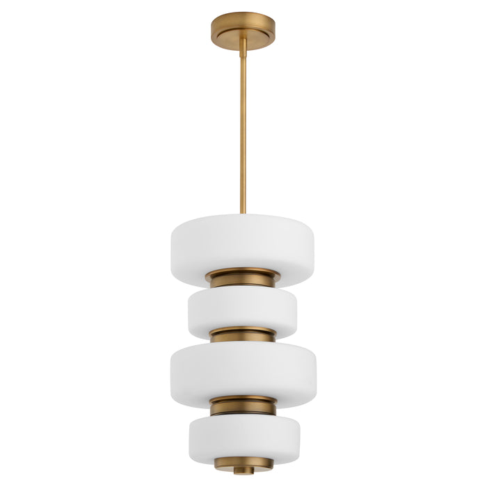 FAVO 24" Pendant in Brushed Brass