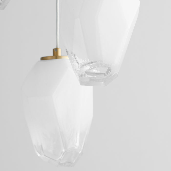 Quorum Home Oxygen - 3-810-40 - LED Pendant - Aged Brass