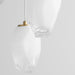 Quorum Home Oxygen - 3-810-40 - LED Pendant - Aged Brass