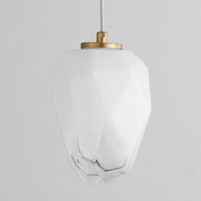 Quorum Home Oxygen - 3-810-40 - LED Pendant - Aged Brass