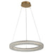 Quorum Home Oxygen - 3-874-40 - LED Pendant - Aged Brass