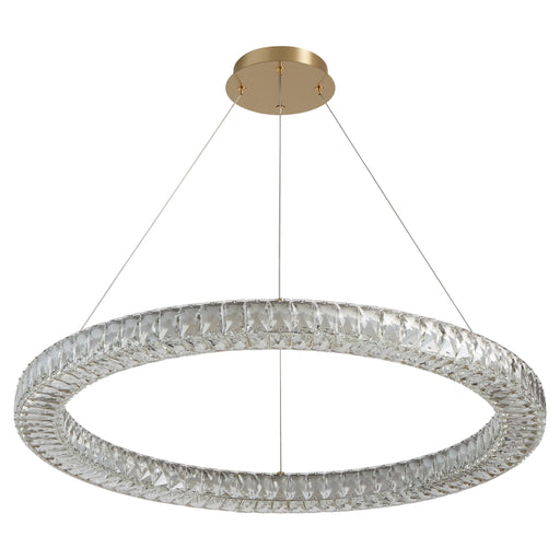 Quorum Home Oxygen - 3-875-40 - LED Pendant - Aged Brass