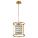 Quorum Home Oxygen - 3-877-40 - LED Pendant - Aged Brass