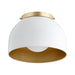 Quorum Home Quorum - 3004-11-8 - One Light Ceiling Mount - Studio White