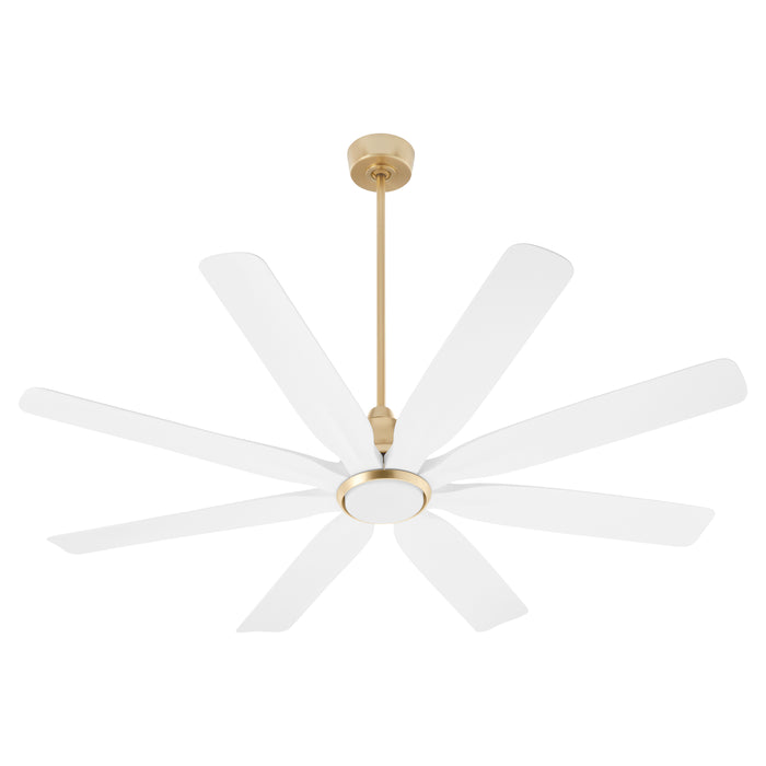 Quorum Home Quorum - 33608-80 - 60" Patio Fan - Aged Brass