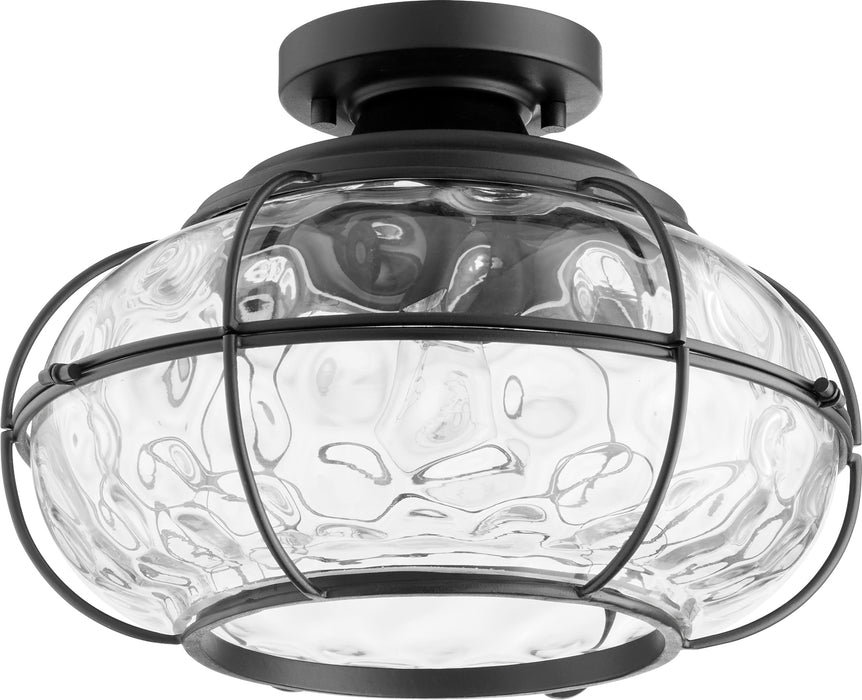 Quorum Home Quorum - 3375-13-69 - One Light Ceiling Mount - Textured Black