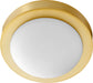 Quorum Home Quorum - 3505-9-80 - One Light Ceiling Mount - Aged Brass