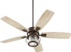 Quorum Home Quorum - 3525-86 - 52"Ceiling Fan - Oiled Bronze