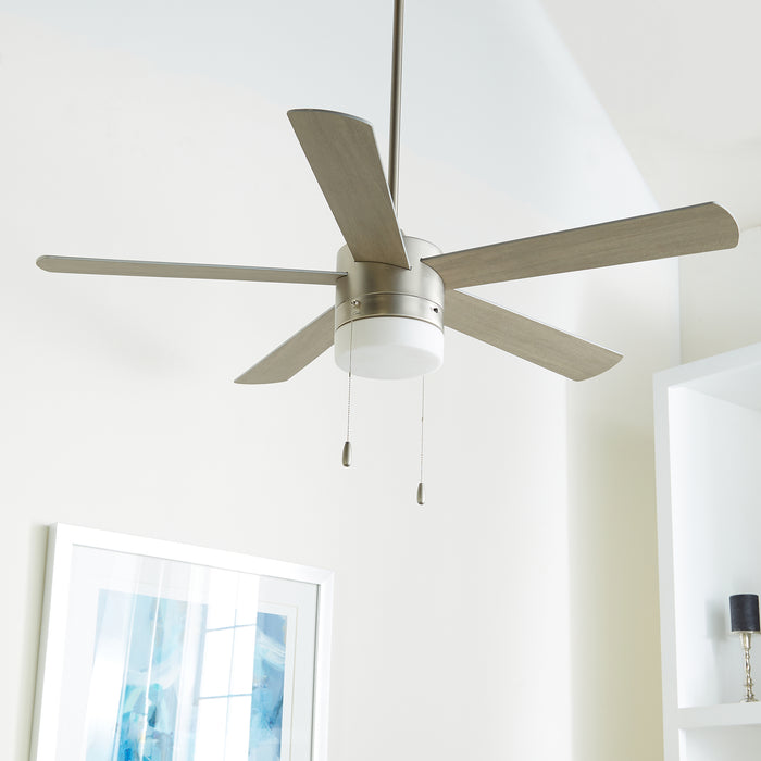 Quorum Home Quorum - 37525-65 - 52"Ceiling Fan - Satin Nickel