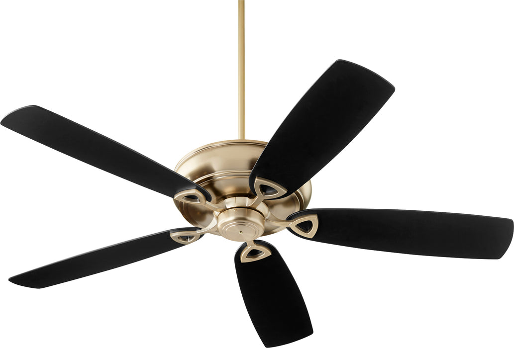 Quorum Home Quorum - 40625-80 - 62"Ceiling Fan - Aged Brass