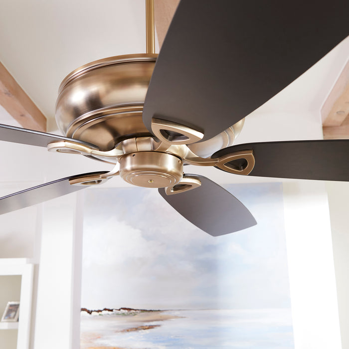 Quorum Home Quorum - 40625-80 - 62"Ceiling Fan - Aged Brass