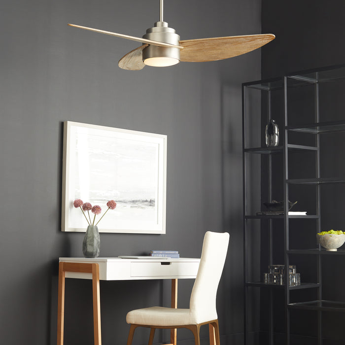 Quorum Home Quorum - 41523-65 - LED Ceiling Fan - Satin Nickel