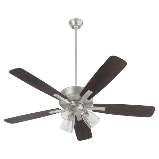 Quorum Home Quorum - 4525-23165 - 52"Ceiling Fan - Satin Nickel