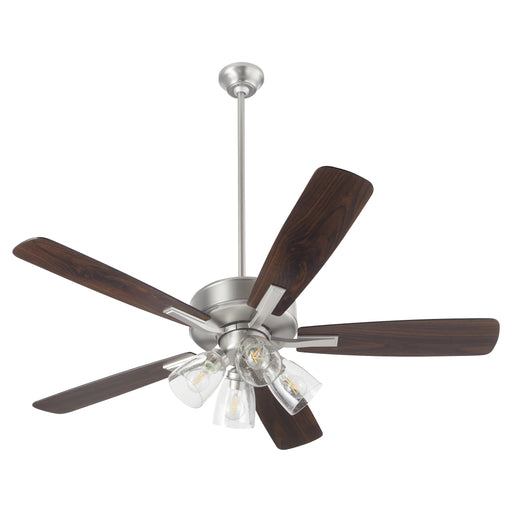 Quorum Home Quorum - 4525-24165 - 52"Ceiling Fan - Satin Nickel