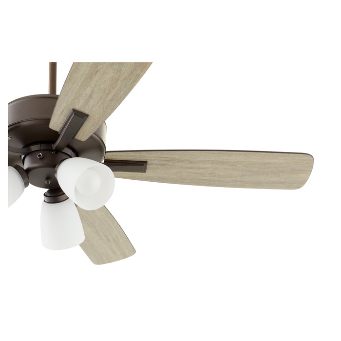 Quorum Home Quorum - 4525-386 - 52"Ceiling Fan - Oiled Bronze