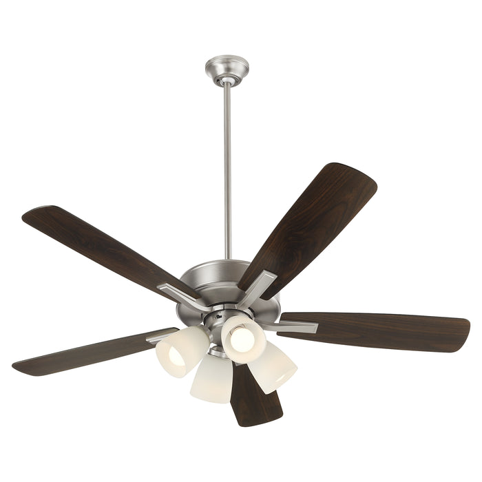 Quorum Home Quorum - 4525-4165 - 52"Ceiling Fan - Satin Nickel