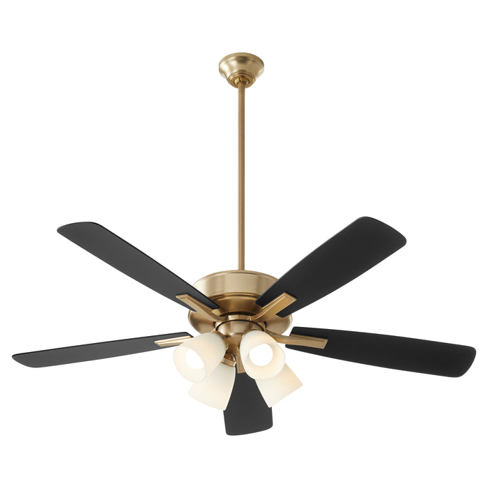 Quorum Home Quorum - 4525-480 - 52"Ceiling Fan - Aged Brass