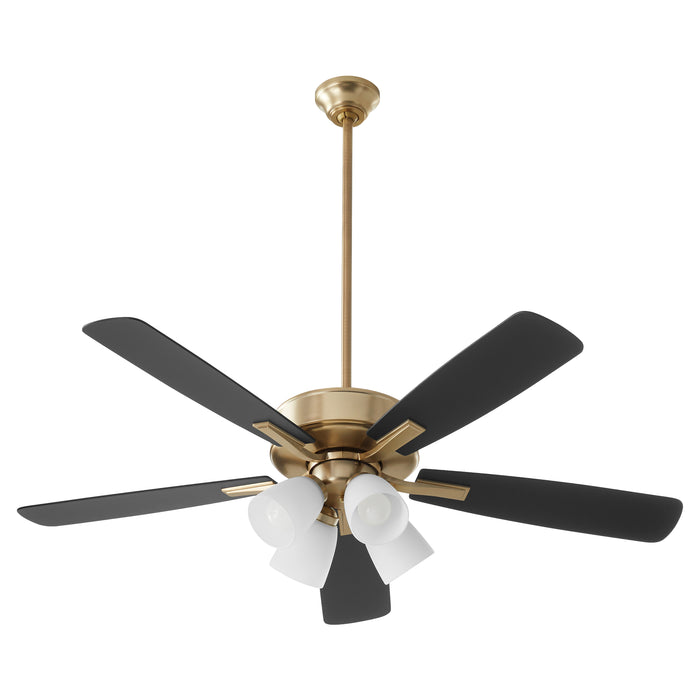 Quorum Home Quorum - 4525-480 - 52"Ceiling Fan - Aged Brass