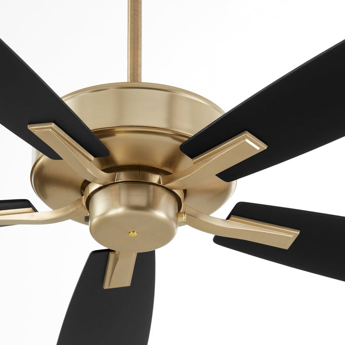 Quorum Home Quorum - 4525-80 - 52" Ceiling Fan - Aged Brass