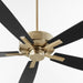 Quorum Home Quorum - 4605-80 - 60" Ceiling Fan - Aged Brass