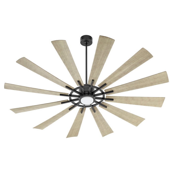 Quorum Home Quorum - 47212-5942 - 72"Patio Fan - Matte Black