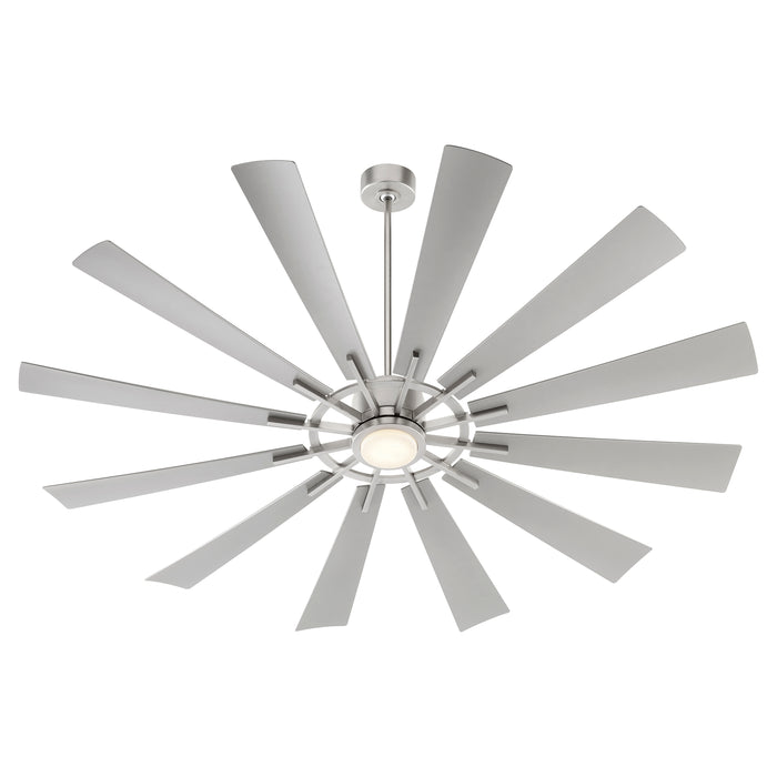 Quorum Home Quorum - 47212-65 - 72"Patio Fan - Satin Nickel