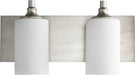 Quorum Home Quorum - 5009-2-65 - Two Light Vanity - Satin Nickel