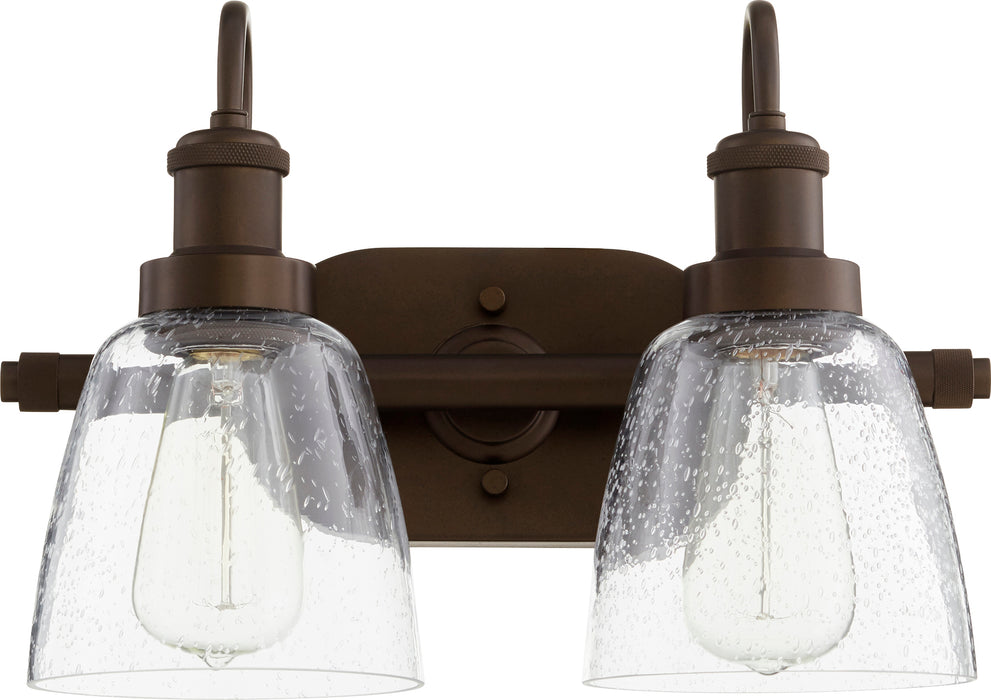 Quorum Home Quorum - 508-2-86 - Two Light Vanity - Oiled Bronze