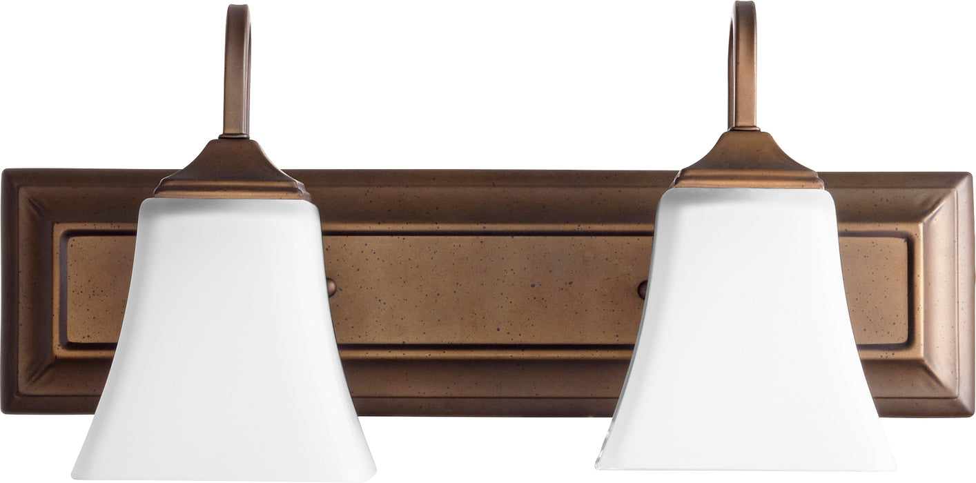 Quorum Home Quorum - 5104-2-86 - Two Light Vanity - Oiled Bronze