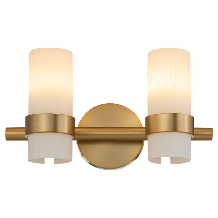 SOJOURN 2 Light Vanity - Brushed Brass