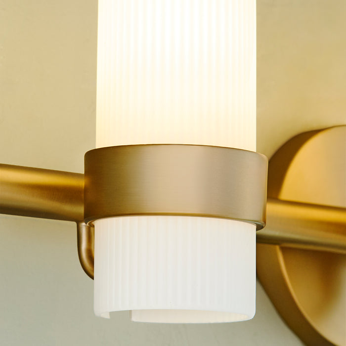 SOJOURN 4 Light Vanity - Brushed Brass