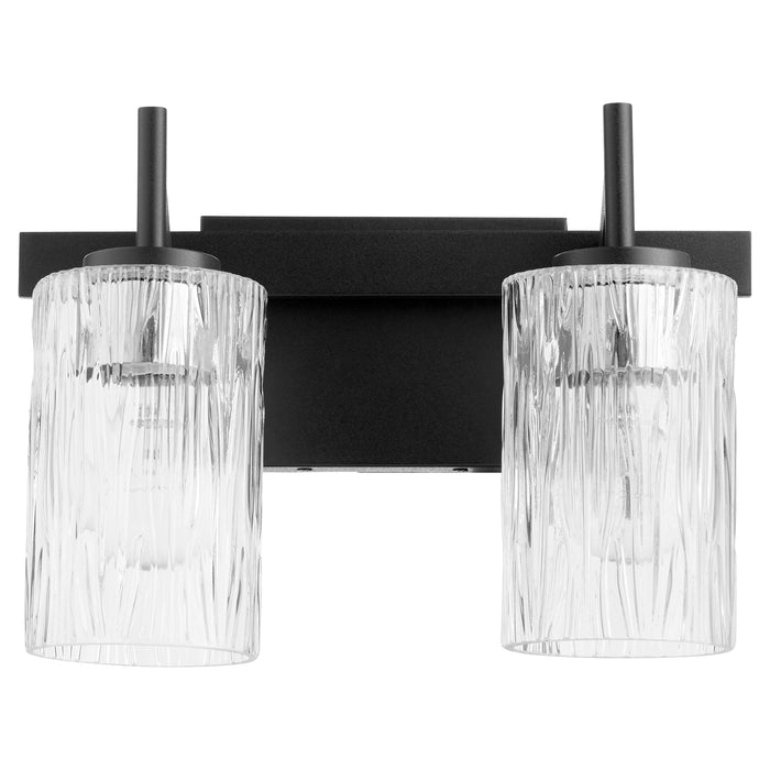 Quorum Home Quorum - 520-2-69 - Two Light Vanity - Textured Black