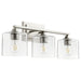 Quorum Home Quorum - 5202-3-65 - Three Light Vanity - Satin Nickel