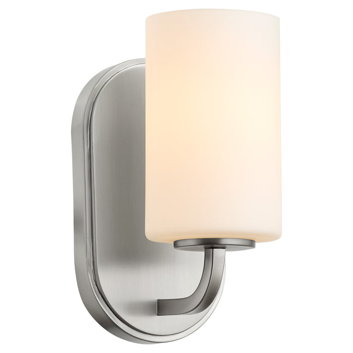 RUTHERFORD 1 Light Wall Mount - Satin Nickel