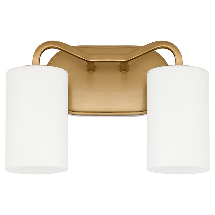 RUTHERFORD 2 Light Vanity - Brushed Brass