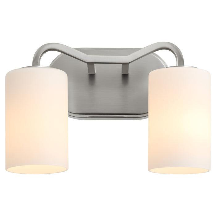 RUTHERFORD 2 Light Vanity - Satin Nickel