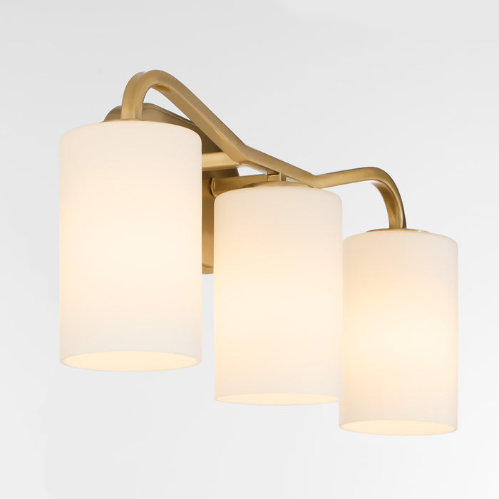 RUTHERFORD 3 Light Vanity - Brushed Brass