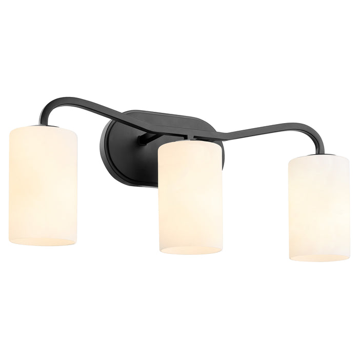 RUTHERFORD 3 Light Vanity - Matte Black