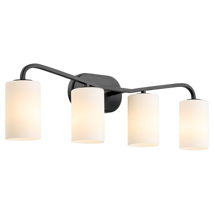 RUTHERFORD 4 Light Vanity - Matte Black