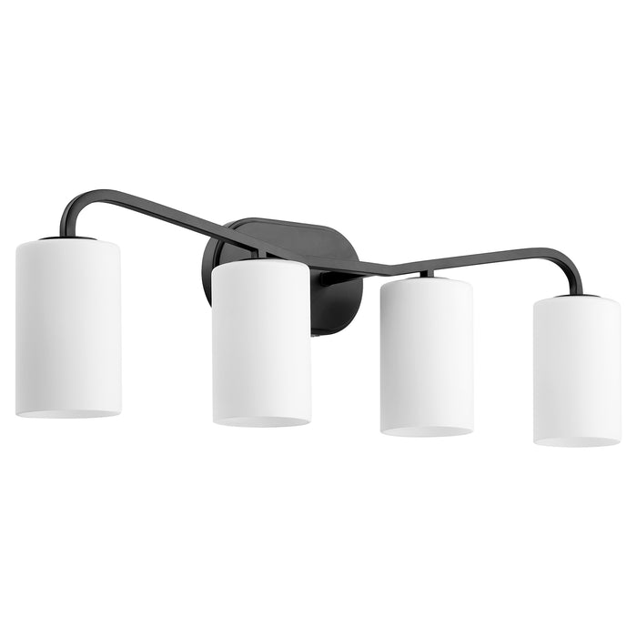 RUTHERFORD 4 Light Vanity - Matte Black