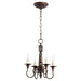 Quorum Home Quorum - 6006-4-39 - Four Light Chandelier - Vintage Copper