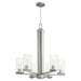 Quorum Home Quorum - 6111-6-65 - Six Light Chandelier - Satin Nickel